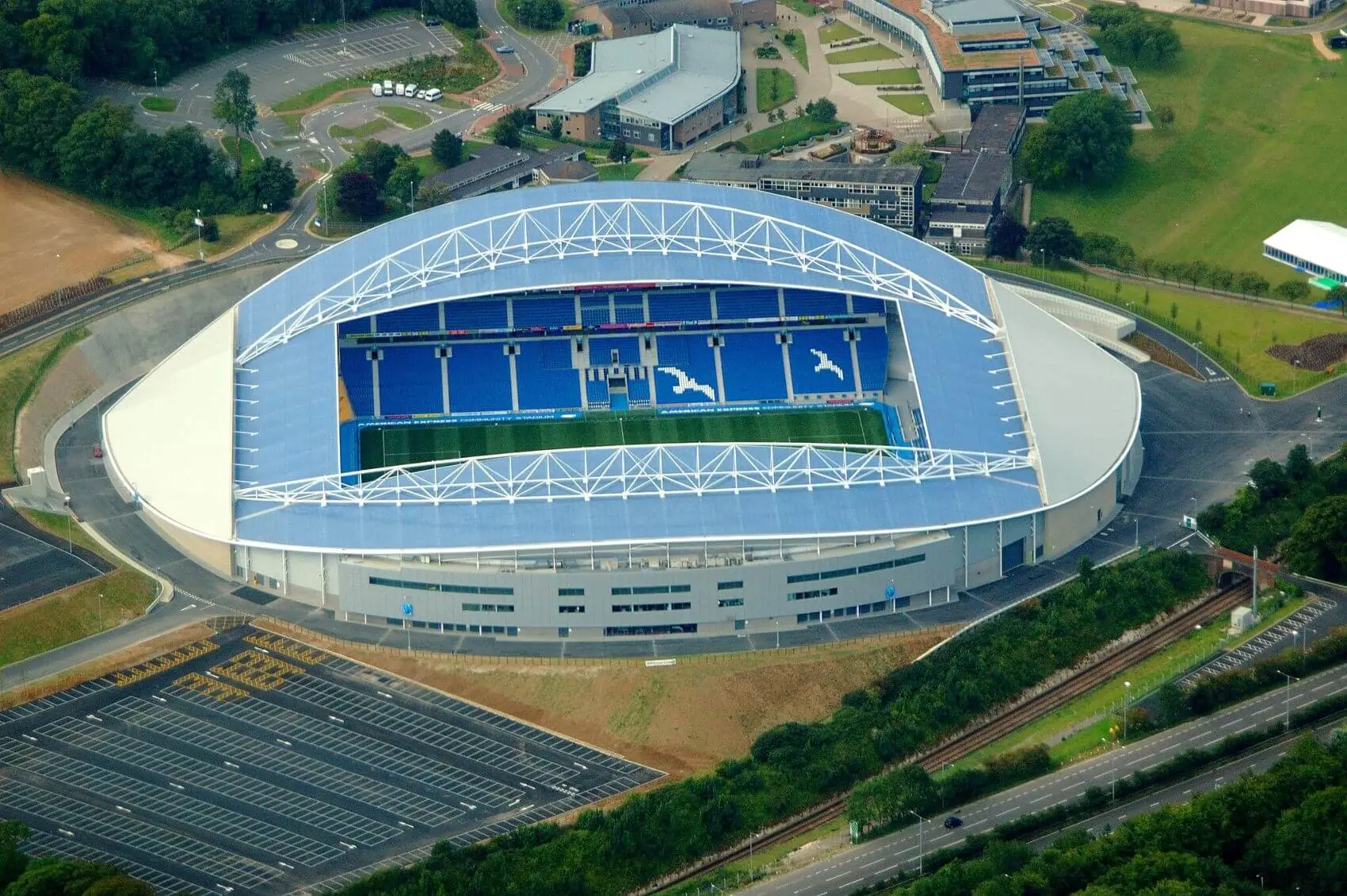 Sân vận động Falmer - Sân nhà của câu lạc bộ bóng đá Brighton & Hove Albion