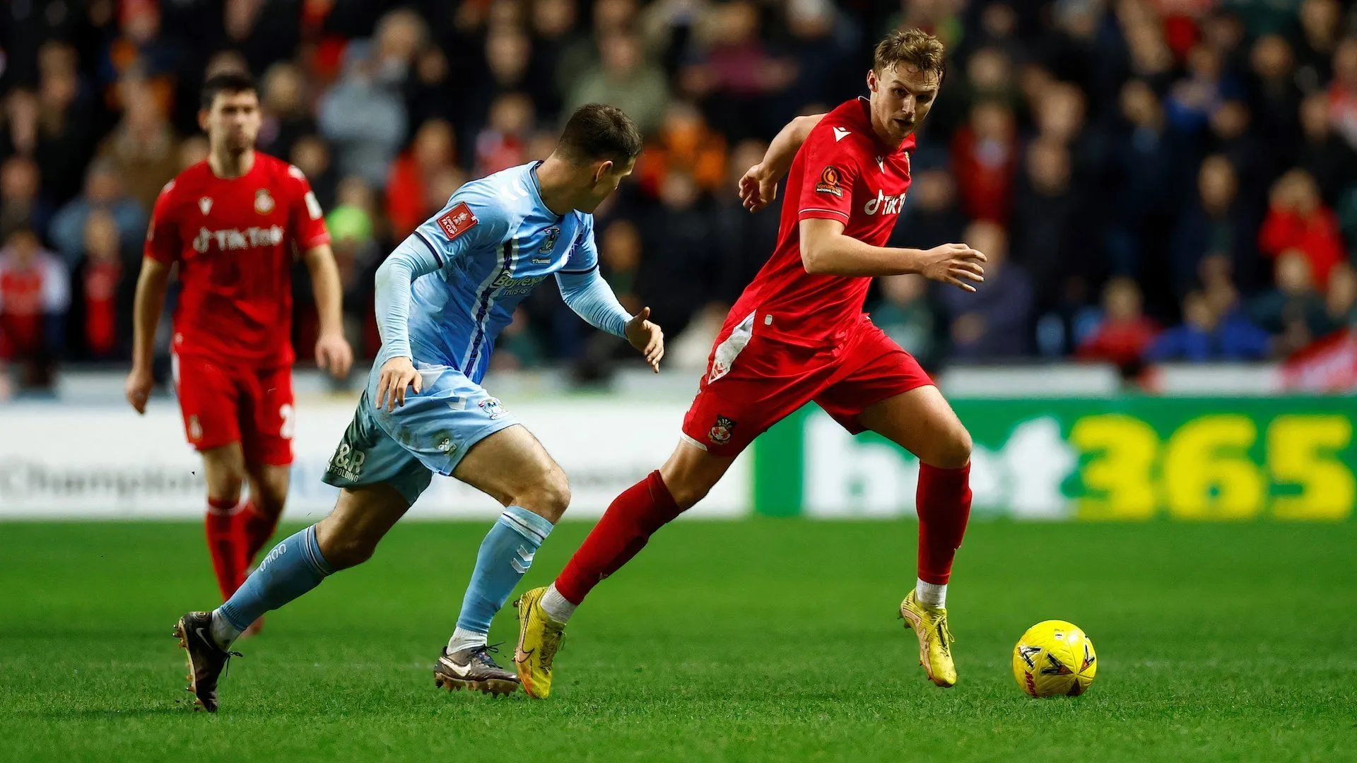 Chân dung Sam Dalby, cầu thủ thuộc biên chế Wrexham
