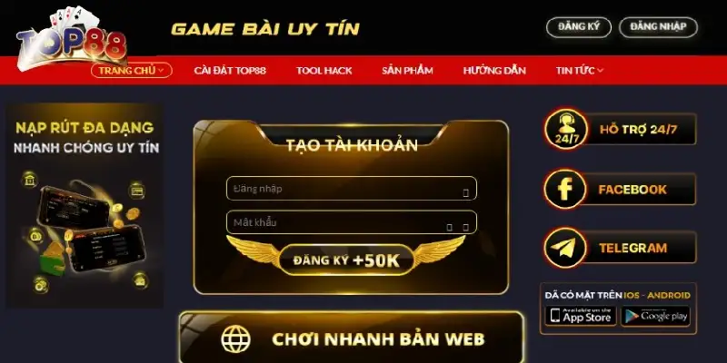Cổng game Top88 – Thương hiệu cá cược trực tuyến nổi tiếng 15 Cổng game Top88 – Thương hiệu cá cược trực tuyến nổi tiếng