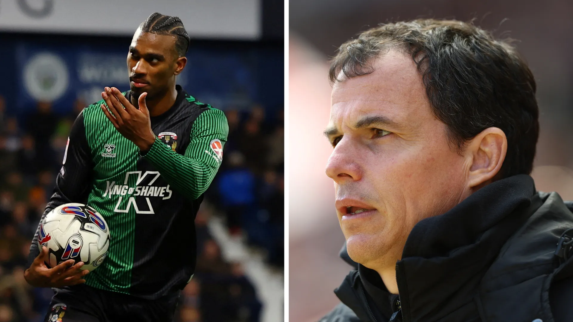 Haji Wright của Coventry City là mối đe dọa tiềm tàng cho hàng thủ Sunderland trong trận play-off