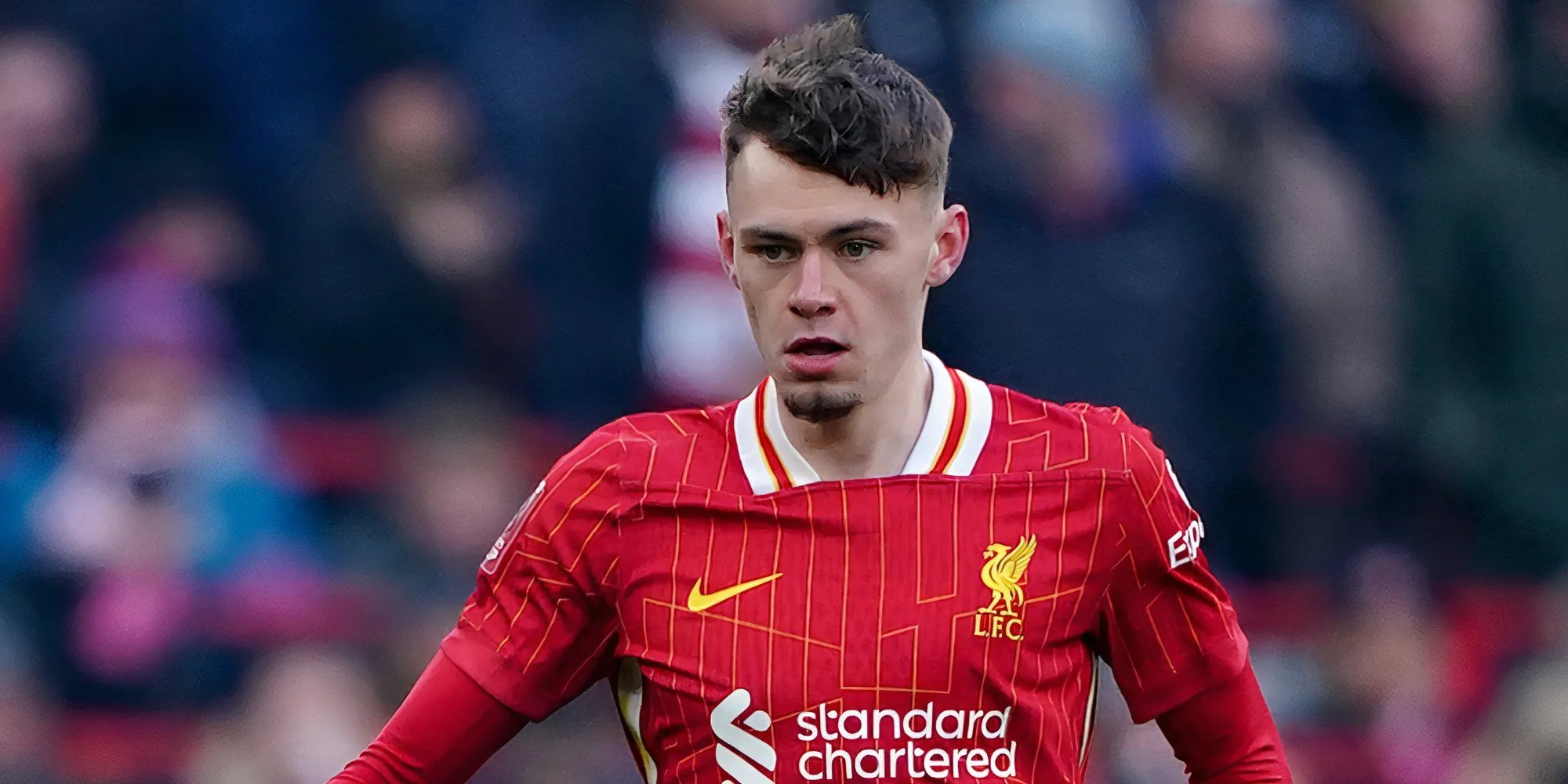 Hậu vệ trẻ Conor Bradley của Liverpool bình phục chấn thương, sẵn sàng tái xuất