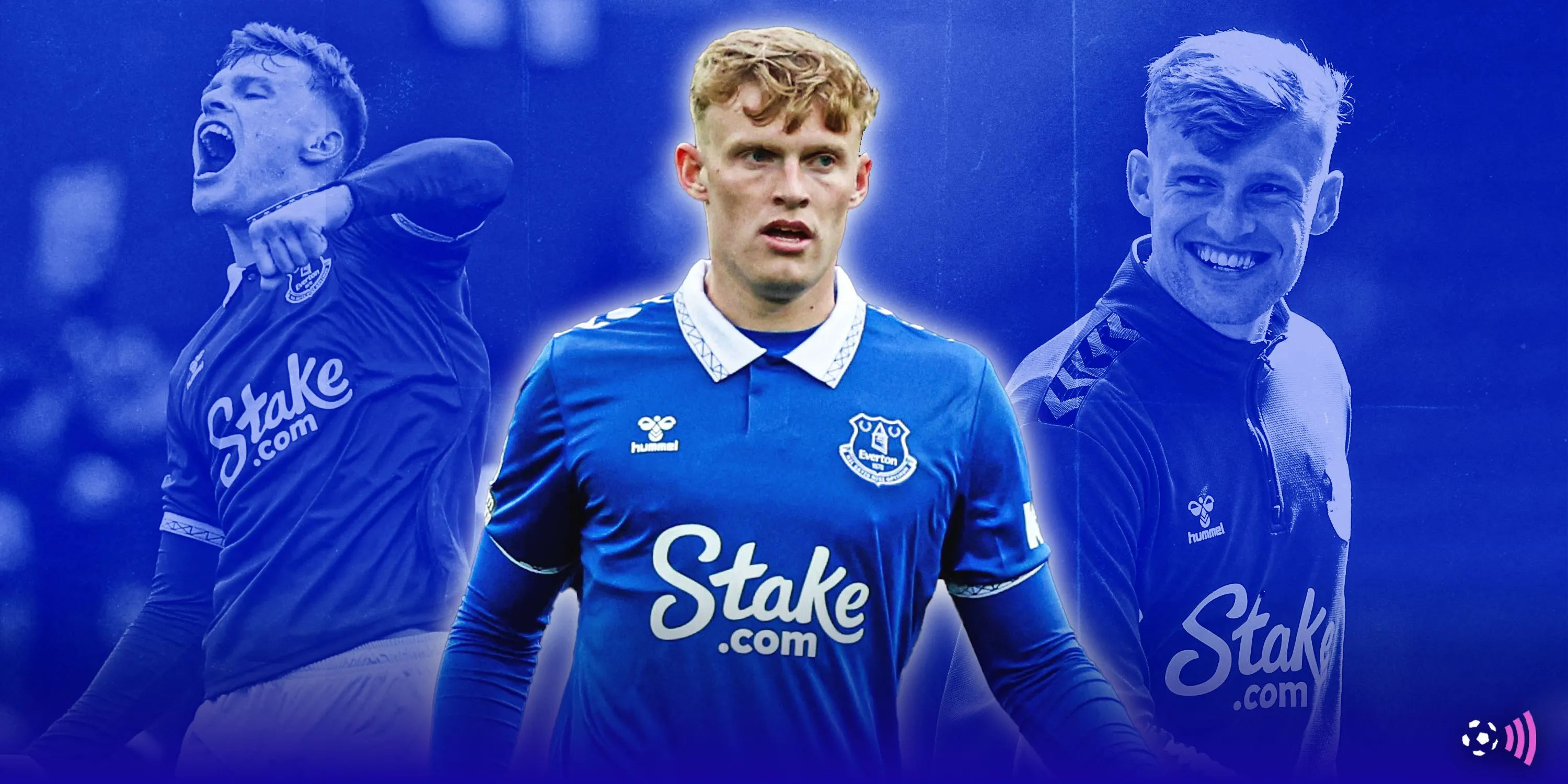 Jarrad Branthwaite trong một trận đấu cho Everton