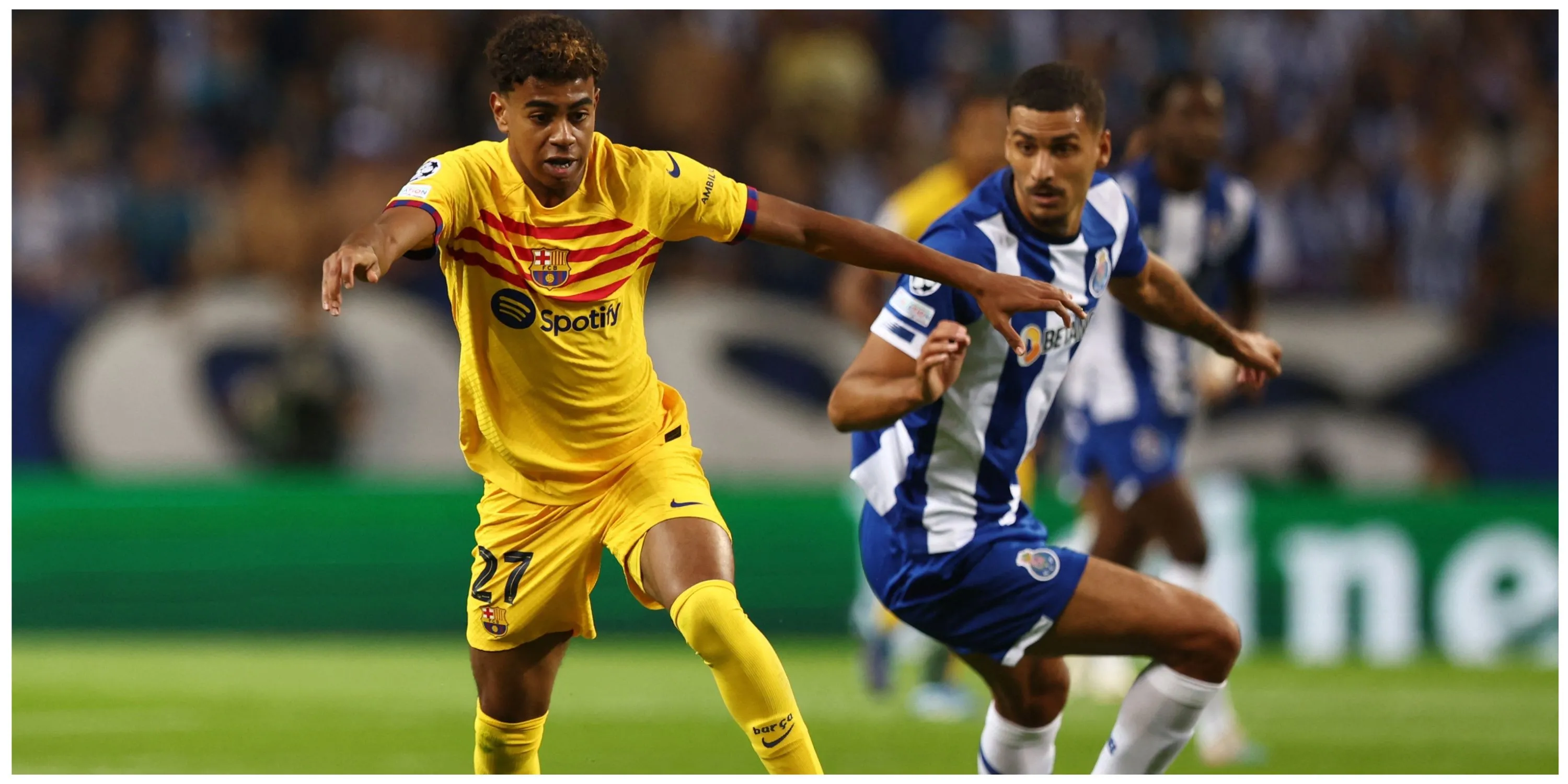 Lamine Yamal đá chính trận Porto gặp Barcelona tại Champions League