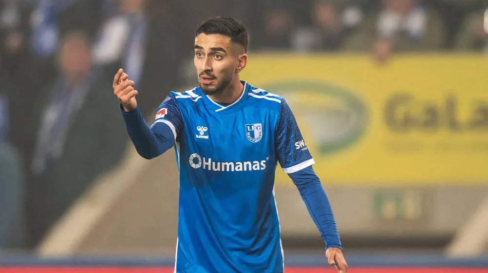 Livan Burcu trong màu áo Magdeburg mùa giải 2024-2025