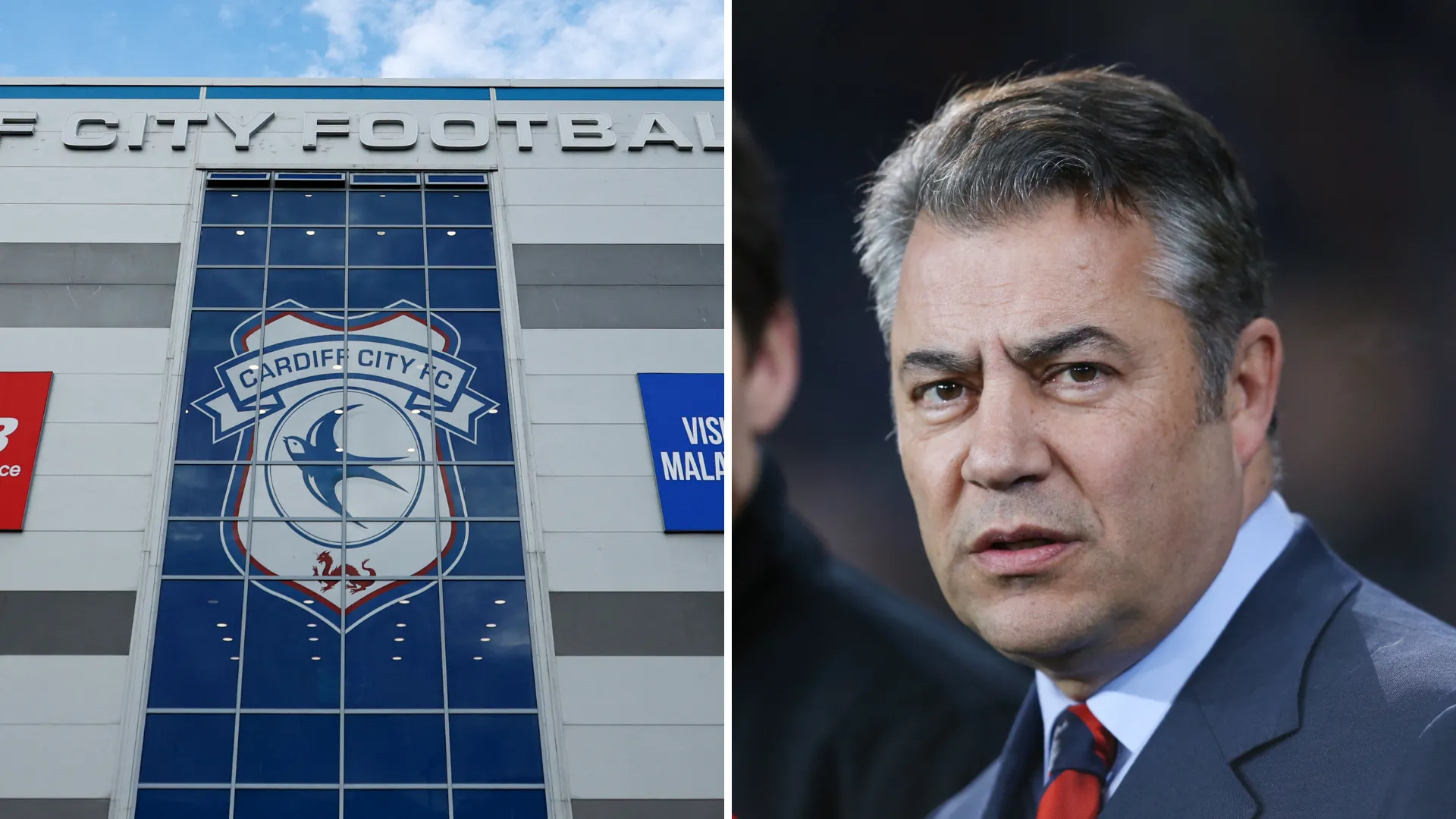 Mehmet Dalman và ban lãnh đạo Cardiff City