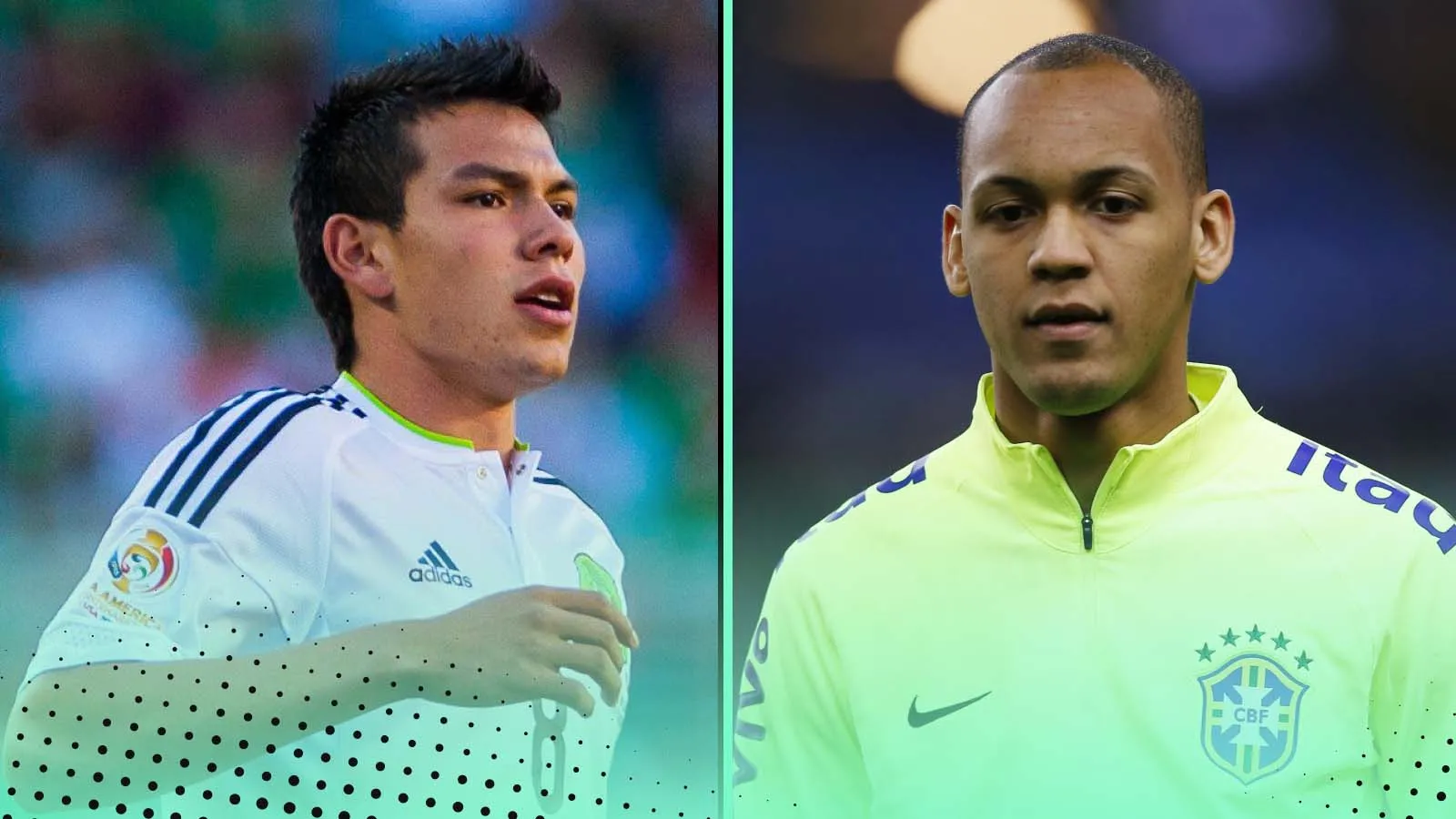 Những gương mặt trẻ từng gây ấn tượng tại Copa America 2016 như Hirving Lozano và Fabinho
