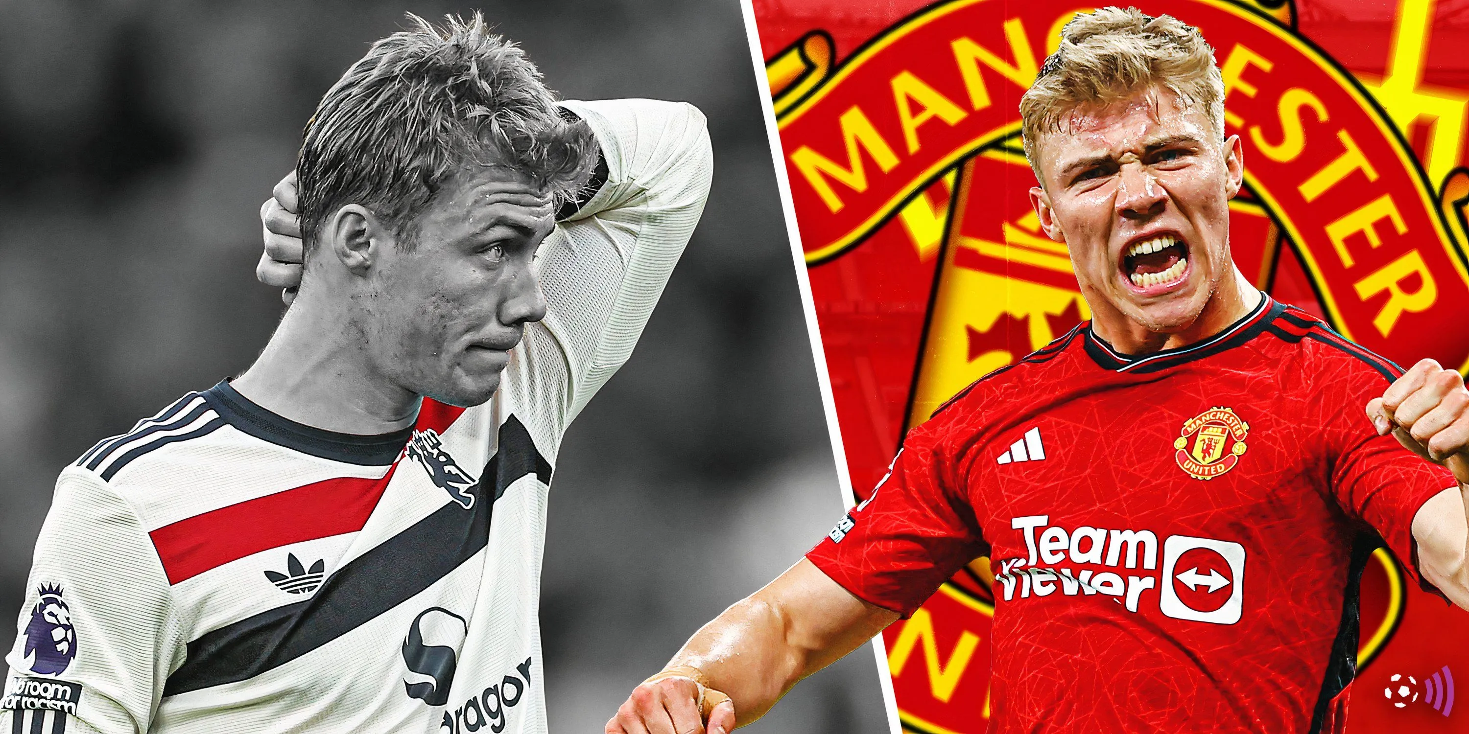 Rasmus Hojlund trong một trận đấu Premier League của Man Utd