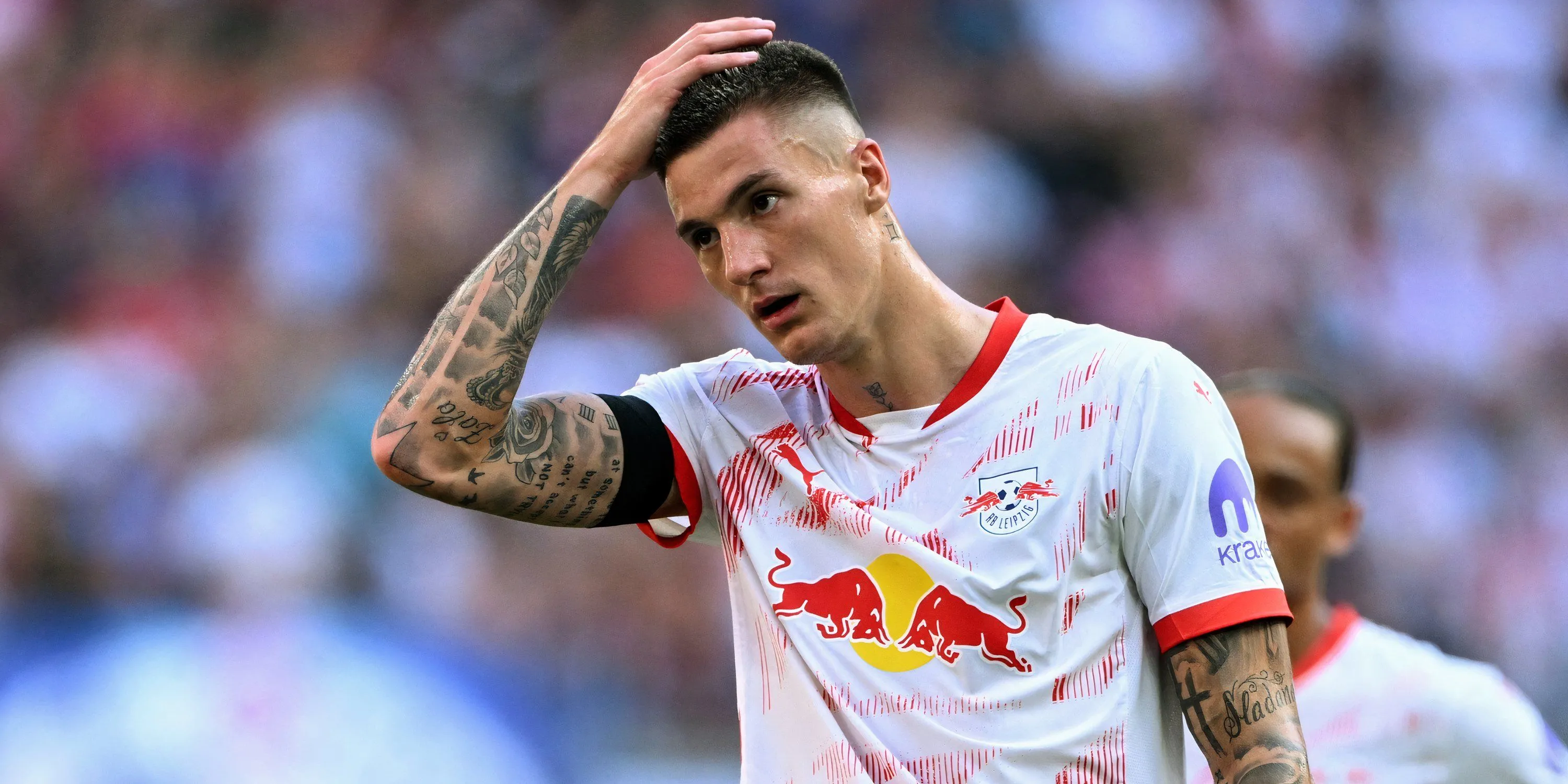 Khoảnh khắc Benjamin Sesko thi đấu trên sân cho RB Leipzig