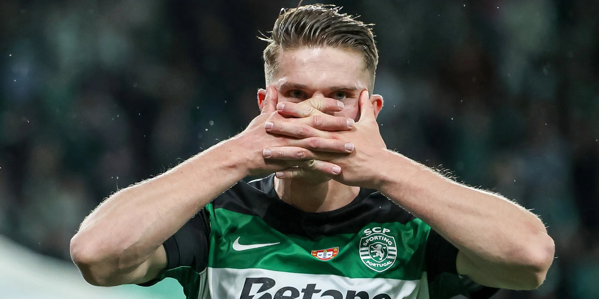 Tiền đạo Viktor Gyokeres, một trong các mục tiêu của Manchester United