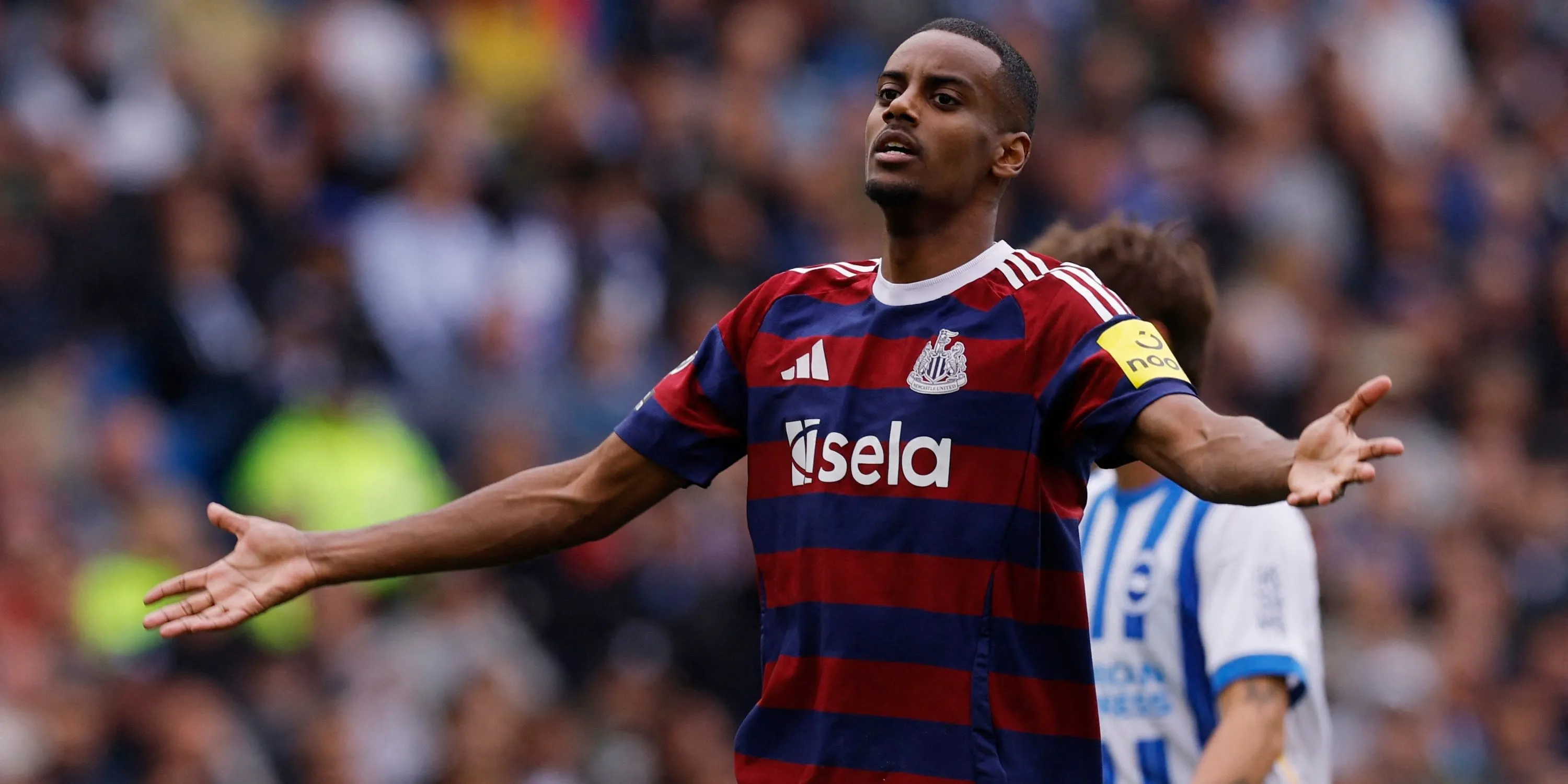 Alexander Isak, cầu thủ có thể được Benjamin Šeško thay thế tại Newcastle United trong tương lai.