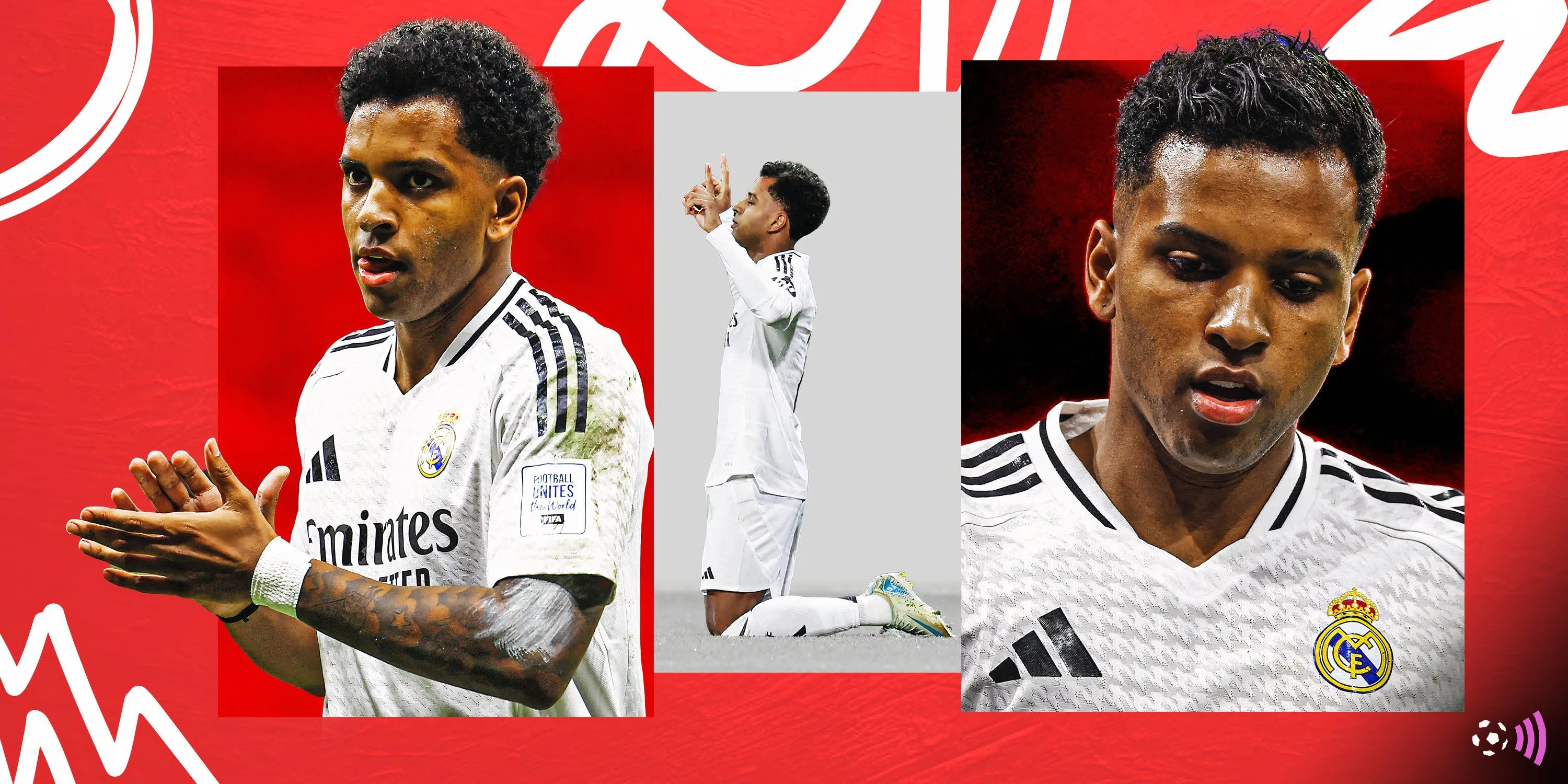 Cầu thủ chạy cánh Rodrygo của Real Madrid, mục tiêu chuyển nhượng của Arsenal
