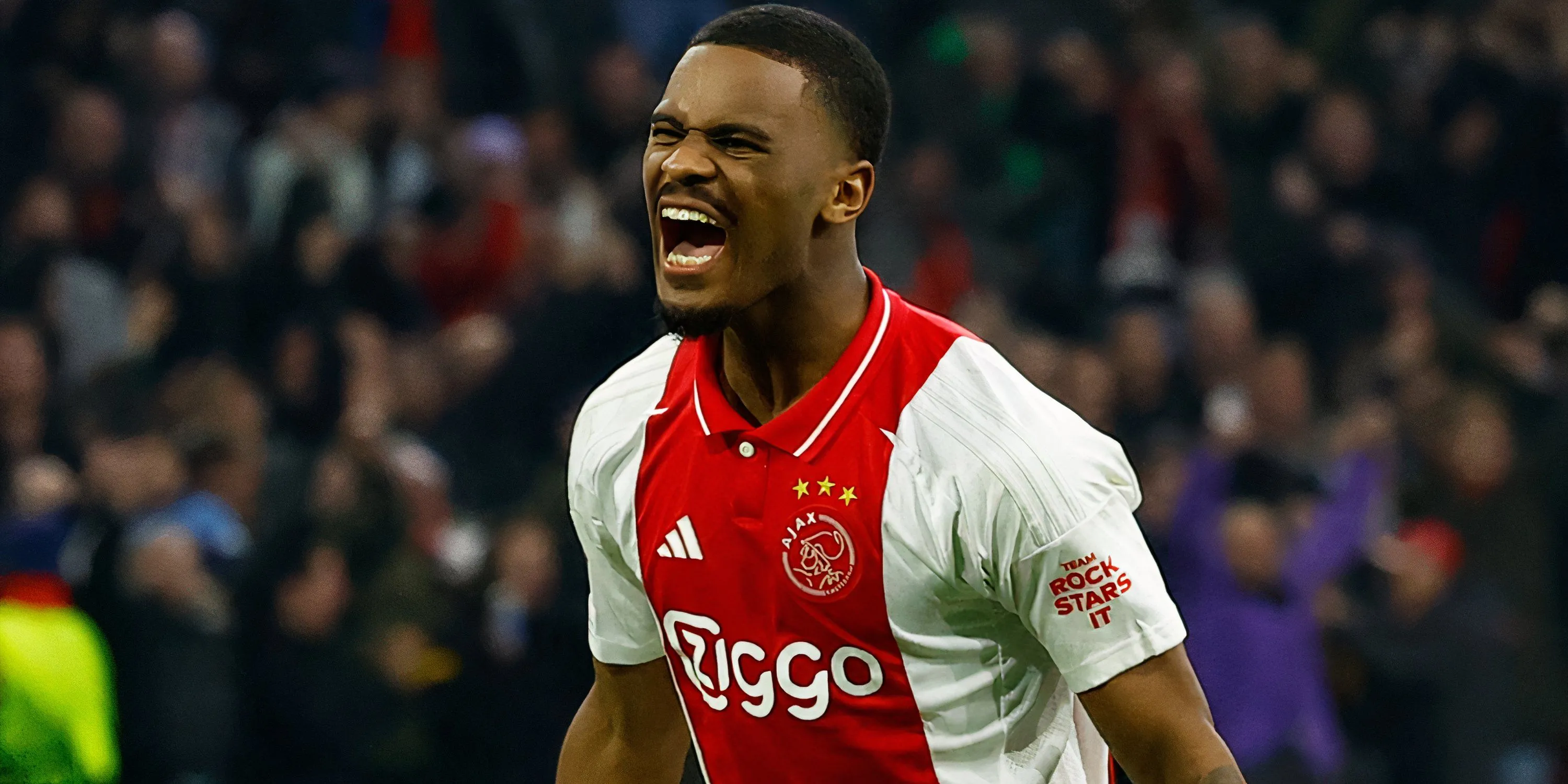 Hậu vệ Jorrel Hato của Ajax, mục tiêu chuyển nhượng quan trọng mà Chelsea đang theo đuổi.