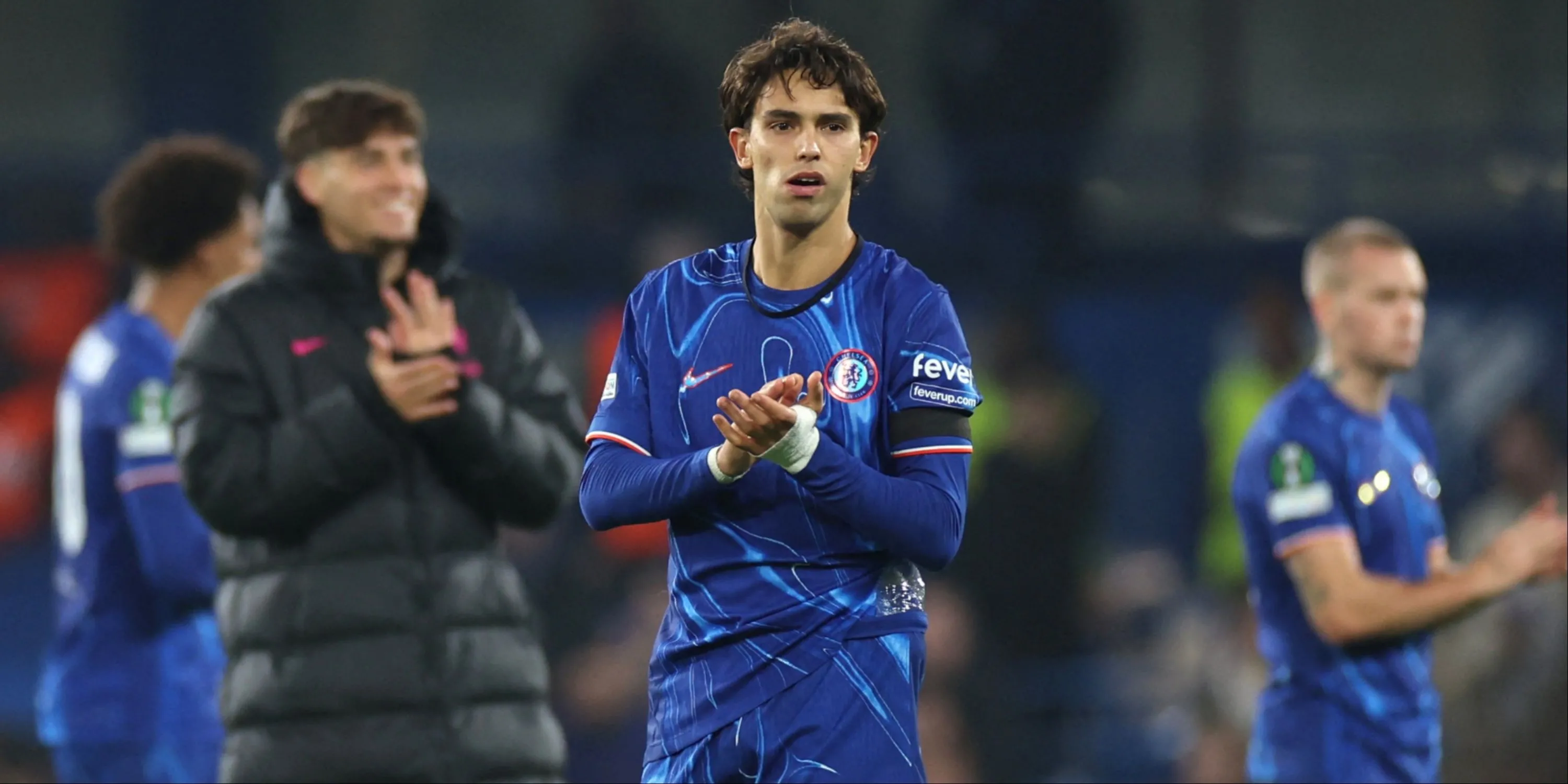João Félix trong màu áo Chelsea tại Stamford Bridge.