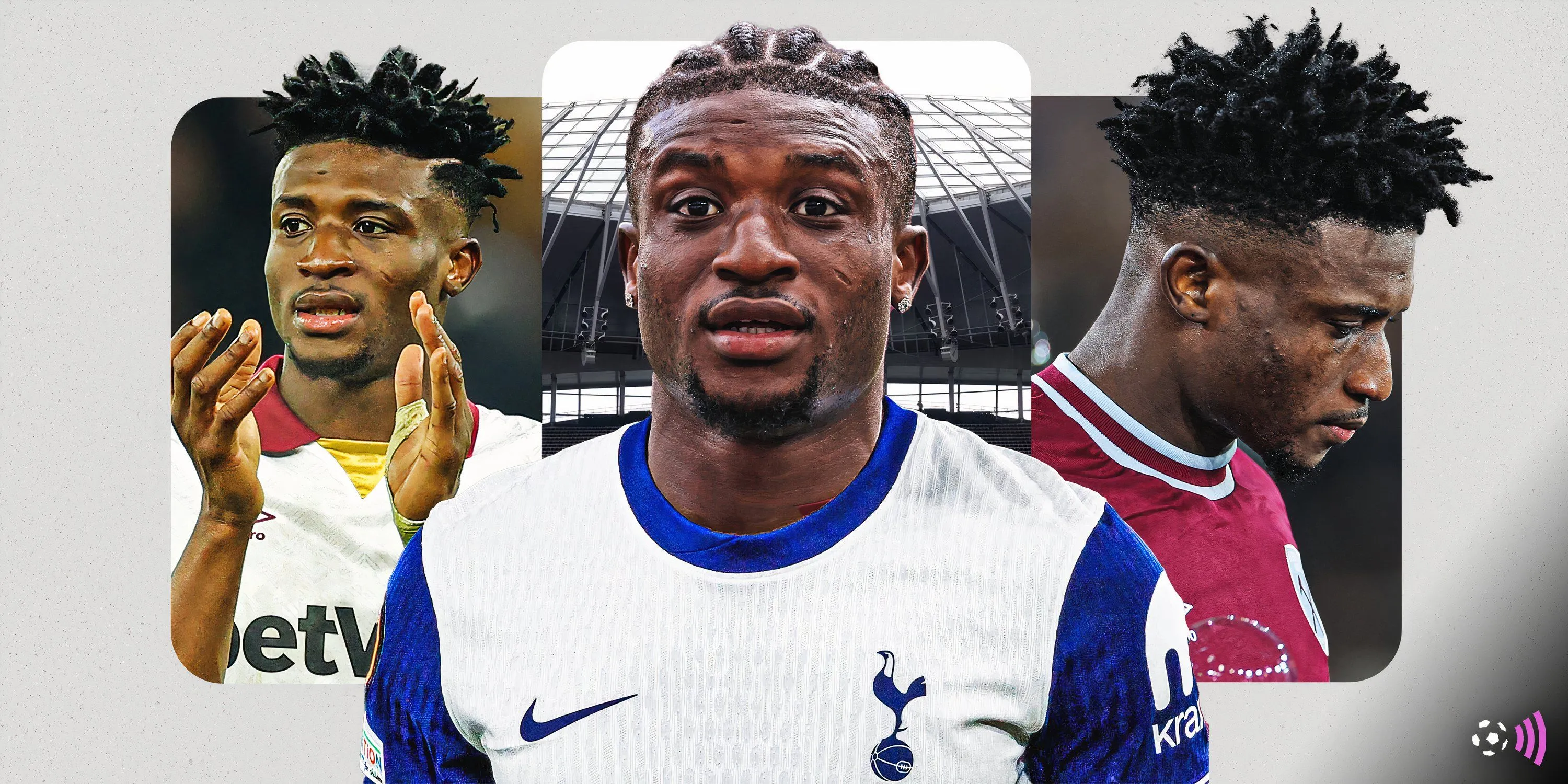 Mohammed Kudus trong màu áo Spurs, minh họa bản hợp đồng đắt giá của Tottenham