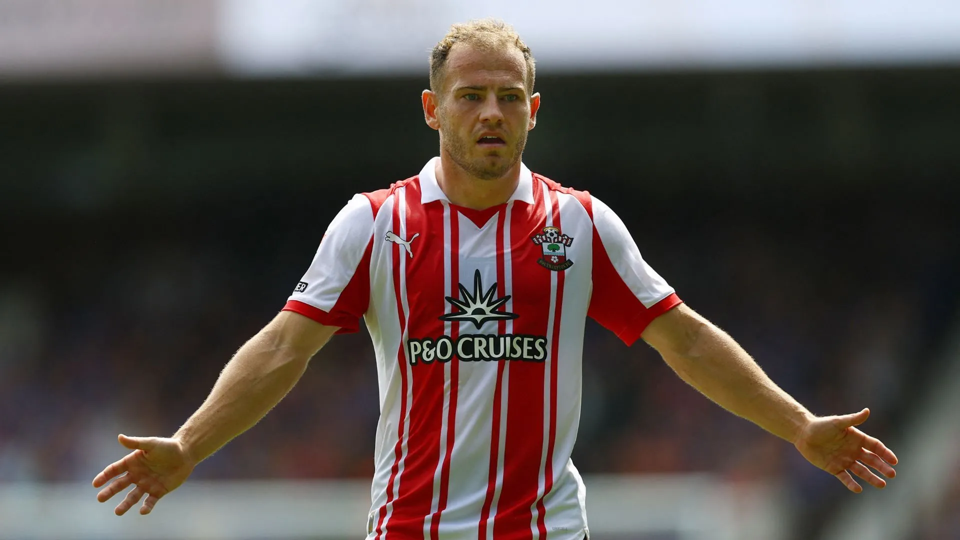 Ryan Fraser, ngôi sao chạy cánh giàu kinh nghiệm Premier League của Southampton, sẵn sàng tạo đột biến.